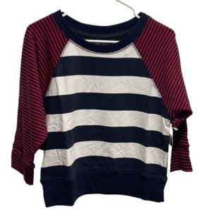 Sunidays ZeroNautical Striped Sweatshirt Top Zero Women’s Bin P